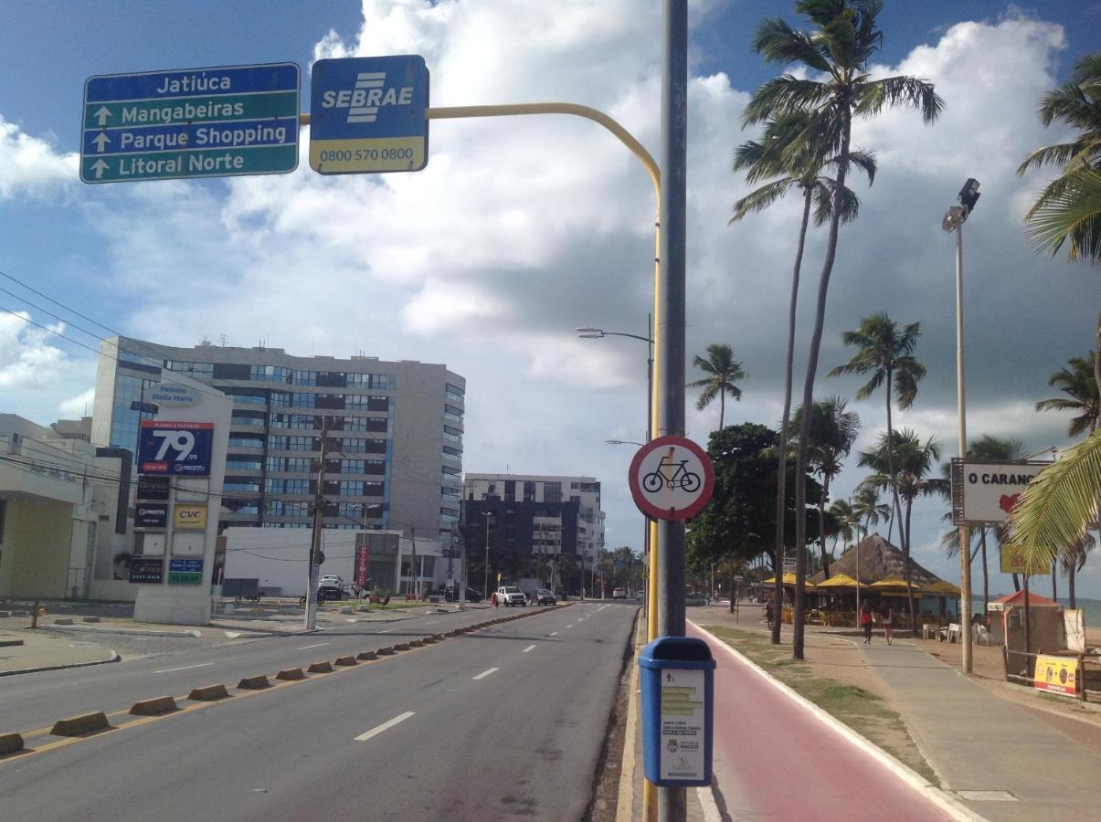 Maceio Ferias - Apto Completo E Totalmente Climatizado A 100M Praia Exterior foto